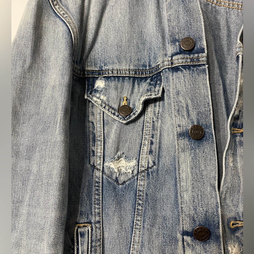 Able | Distressed Jean jacket - Picture 4 of 4